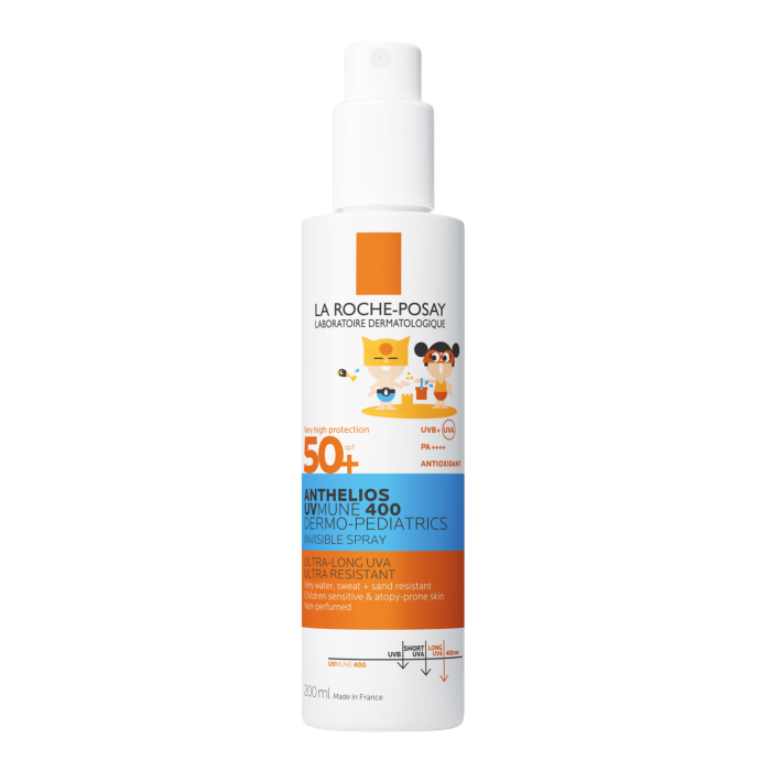 LRP Anthelios UVMUNE 400 lasten aurinkosuojasuihke SPF50+ 200 ml kuva 2