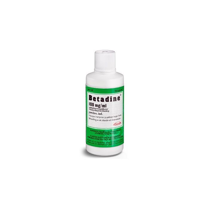 BETADINE paikallisantiseptiliuos 100 mg/ml 100 ml kuva 2