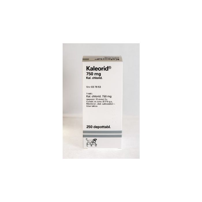 KALEORID depottabletti 750 mg 250 kpl kuva 2