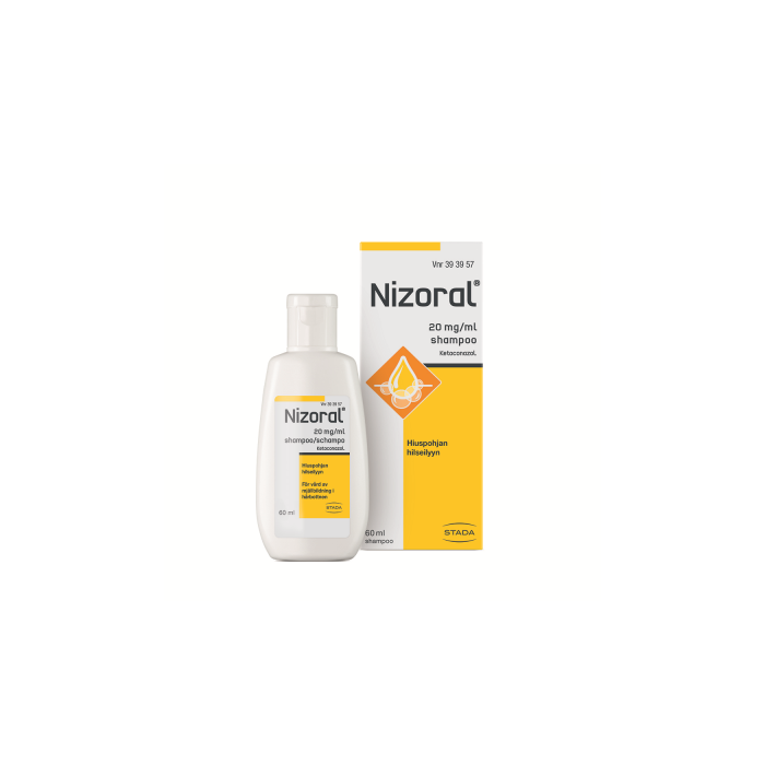 NIZORAL shampoo 20 mg/ml 60 ml kuva 3