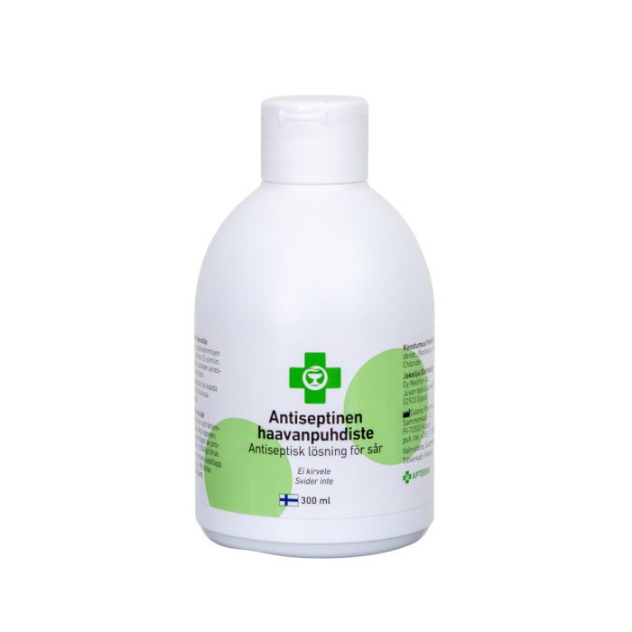 APTEEKKI Antiseptinen haavanpuhdiste flip-top kaatopullo 300 ml kuva 2