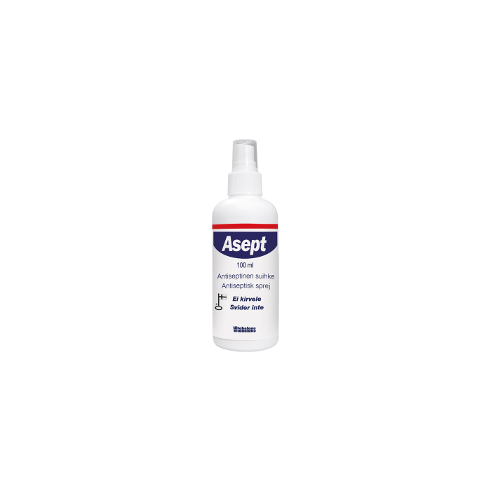 Asept-suihkepullo 100 ml kuva 3