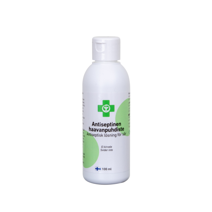 APTEEKKI Antiseptinen haavanpuhdiste flip-top kaatopullo 100 ml kuva 2