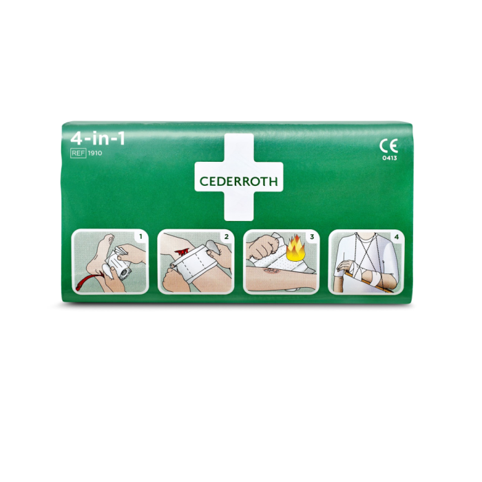 Cederroth 4-in-1 Iso ensiapuside 1 kpl kuva 2