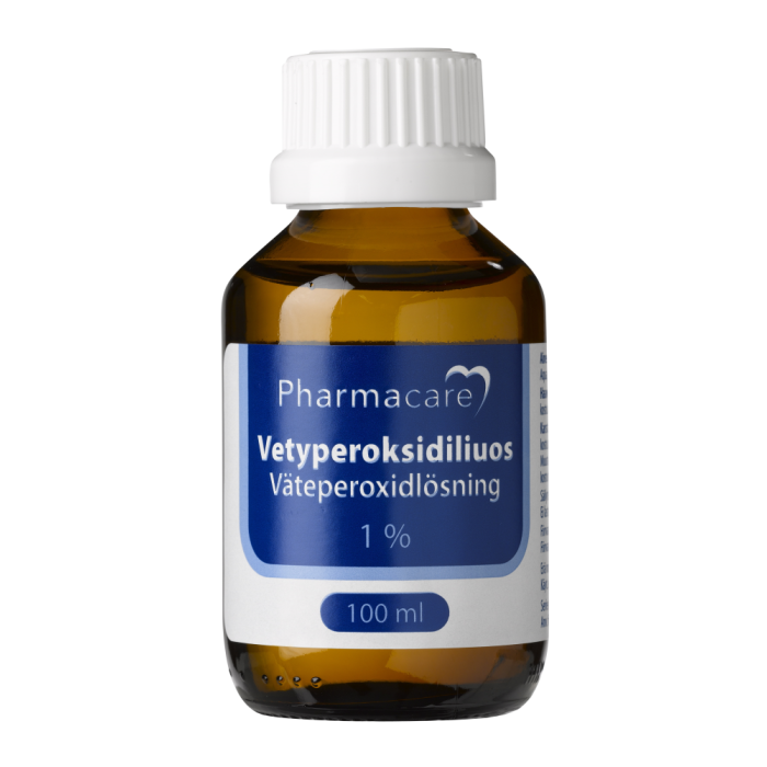 Pharmacare Vetyperoksidiliuos 1% 100 ml kuva 2