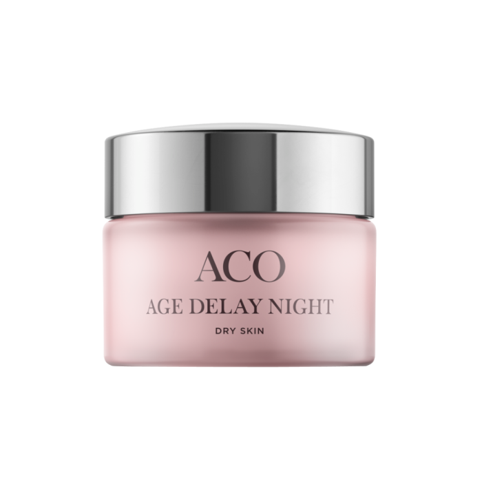 ACO Face Age Delay Night Cream Dry Skin 50 ml kuva 3
