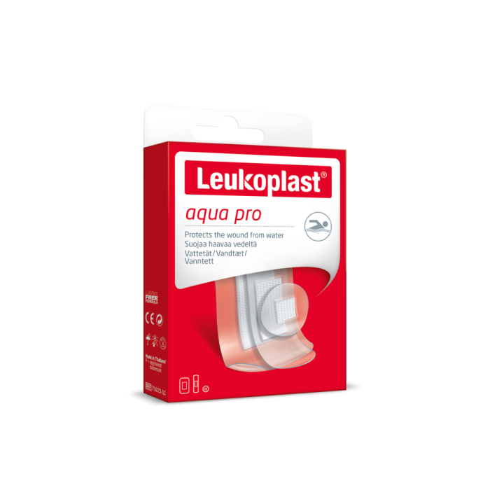 LEUKOPLAST AQUA PRO LAASTARIVALIKOIMA 38X63 MM 6KPL, 19X72 MM 8KPL, 24 MM 6 KPL 1 KPL kuva 2