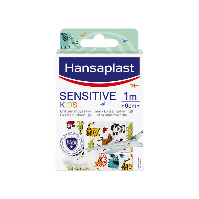 Hansaplast Sensitive Kids 10cm x 6cm (me 10) 10 kpl kuva 3