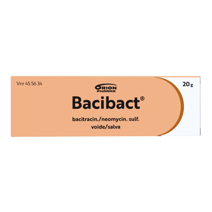 BACIBACT voide 500 IU/g+5 mg/g 20 g
