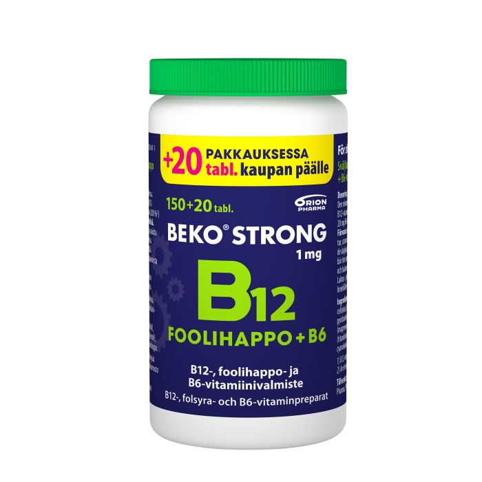 Beko Strong B12+foolihappo+B6 170 tabl kuva 3