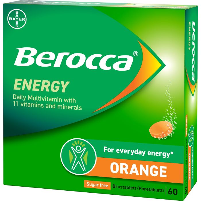 Berocca Energy Orange poretabletti 60 kpl kuva 3