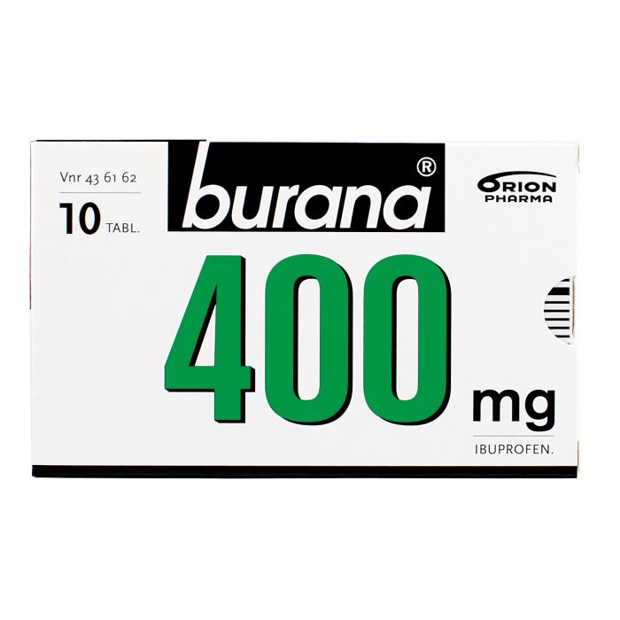 BURANA tabletti, kalvopäällysteinen 400 mg 10 fol kuva 3