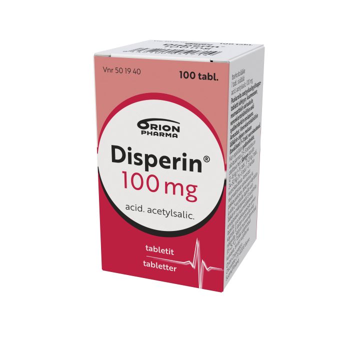 DISPERIN tabletti 100 mg 100 kpl kuva 5