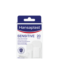 Hansaplast Sensitive Strips (ME 10) 20 kpl
