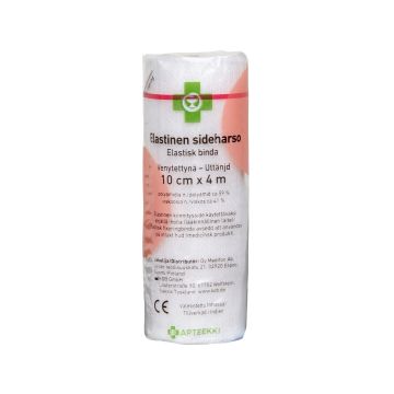 APTEEKKI Sideharso elastinen 10 cm x 4 m 1 kpl